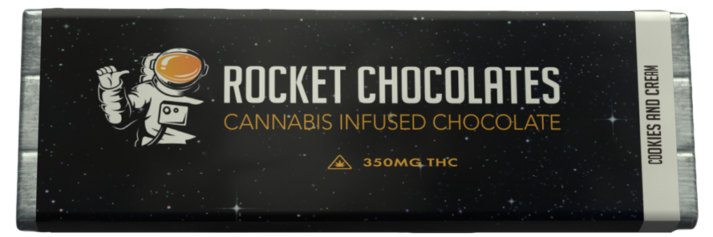 Rocket Chocolate Bar Cookies and Cream