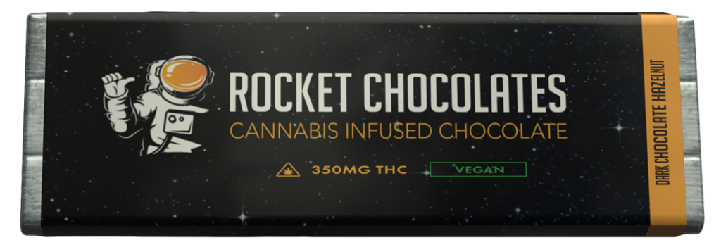 Rocket Chocolate Bar Dark Chocolate Hazelnut