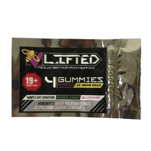 Lifted Psilocybin Mushroom Gummies Edibles (Microdose Strength)