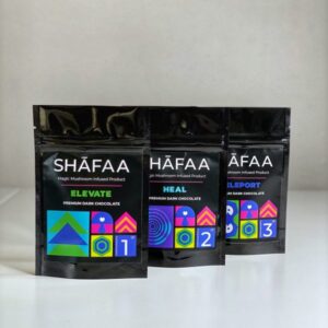 Shafaa Magic Mushroom Dark Chocolate