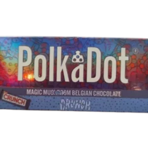Polka Dot Magic Mushroom Chocolate Bar