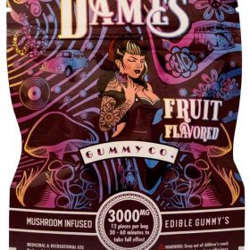Dames Mushroom Infused Gummies - 3000mg