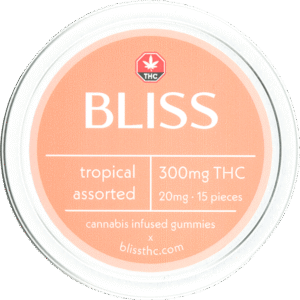 THC Tropical Gummies by Bliss
