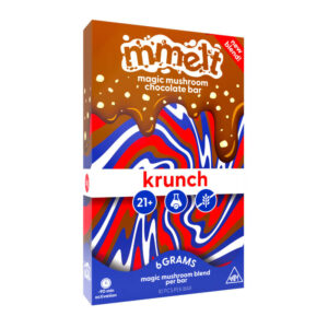 Mmelt Krunch Magic Mushroom Chocolate Bar