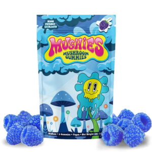 Mushies Magic Mushroom Gummies - Blue Raspberry