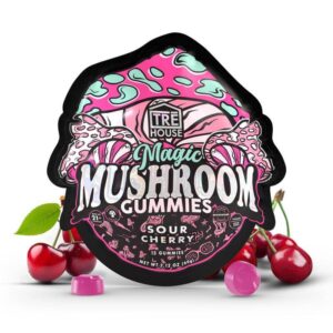 Tre House Shroom Gummies - 15ct Sour Cherry