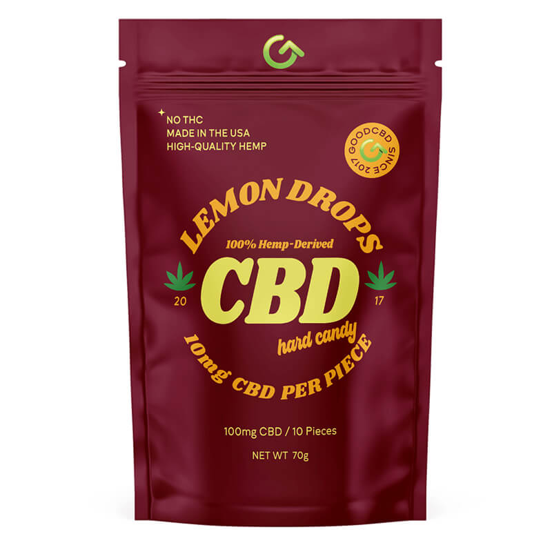 10mg CBD Hard Candy - Lemon Drops