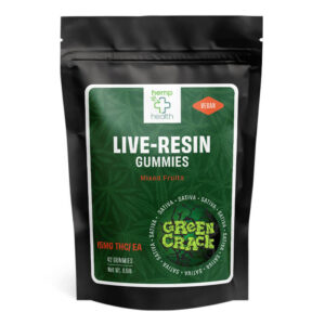 15mg Delta 9 Live Resin Gummies - Green Crack