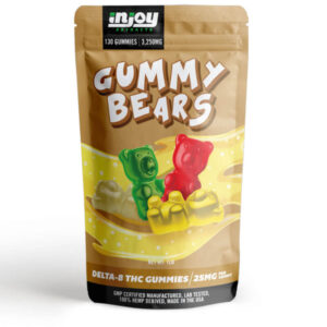 25mg Delta 8 Gummy Bears - 130ct Bears