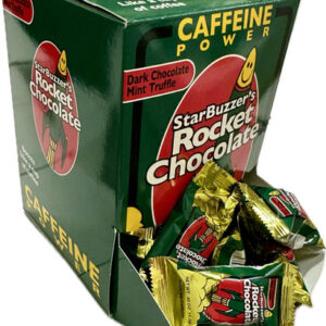 Dark Chocolate Mint Rocket Chocolates, 50 count