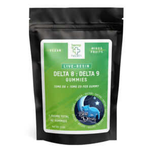 Delta 8/9 Live Resin Gummies - Blue Dream