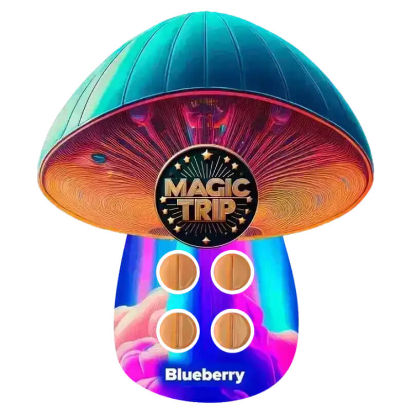 Magic Trip Mushroom Tabs – Blueberry