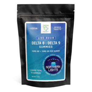 Northern Lights Live Resin Gummies - Indica